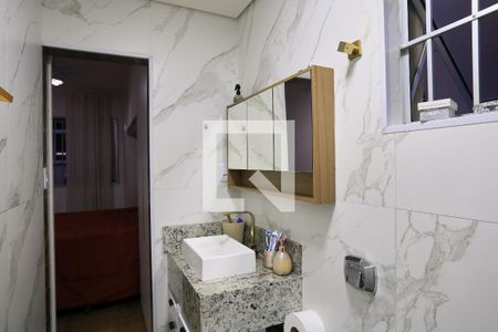 Banheiro da Suíte de apartamento à venda com 3 quartos, 130m² em Graça, Belo Horizonte