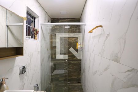 Banheiro da Suíte de apartamento à venda com 3 quartos, 130m² em Graça, Belo Horizonte
