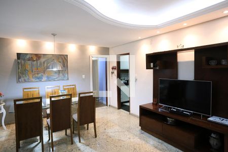 Sala de apartamento à venda com 3 quartos, 130m² em Graça, Belo Horizonte
