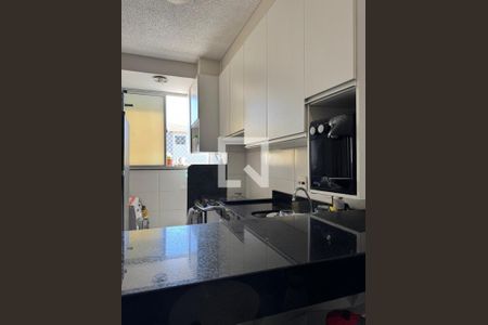 Cozinha de apartamento para alugar com 3 quartos, 60m² em Mansour, Uberlândia