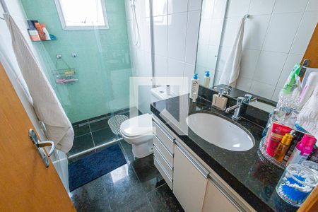 suite de apartamento à venda com 2 quartos, 80m² em Castelo, Belo Horizonte