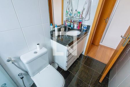 suite de apartamento à venda com 2 quartos, 80m² em Castelo, Belo Horizonte