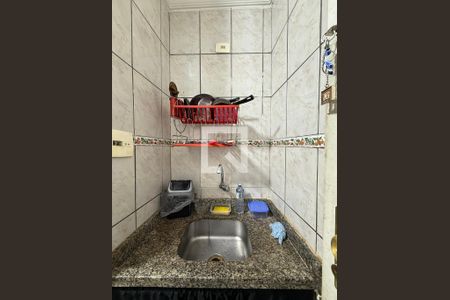 Sala/Cozinha de apartamento à venda com 1 quarto, 30m² em Santa Ifigênia, São Paulo