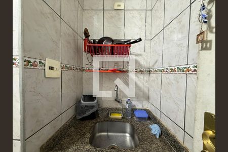Sala/Cozinha de apartamento à venda com 1 quarto, 30m² em Santa Ifigênia, São Paulo