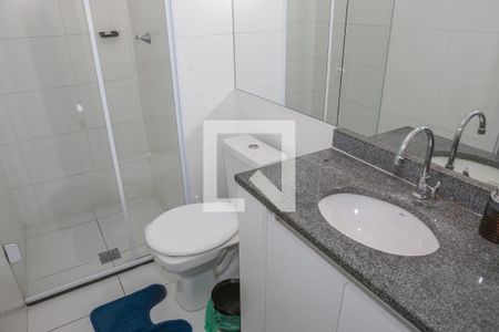 Banheiro da Suíte de apartamento para alugar com 2 quartos, 36m² em Lapa de Baixo, São Paulo