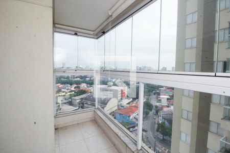 Varanda da Sala de apartamento para alugar com 2 quartos, 59m² em Jardim, Santo André