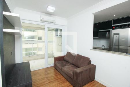 Sala de apartamento para alugar com 2 quartos, 59m² em Jardim, Santo André