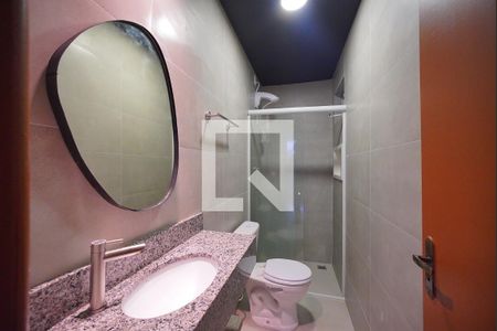 Banheiro de apartamento para alugar com 1 quarto, 35m² em Ingleses do Rio Vermelho, Florianópolis