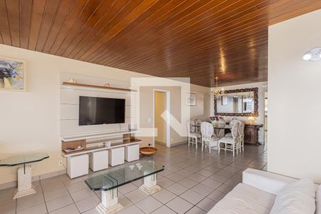 Sala de apartamento para alugar com 4 quartos, 180m² em  morro do sorocotuba, Guarujá
