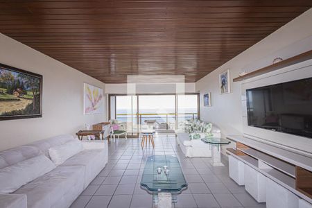 Varanda de apartamento para alugar com 4 quartos, 180m² em  morro do sorocotuba, Guarujá