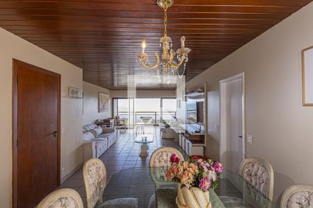 Sala de apartamento para alugar com 4 quartos, 180m² em  morro do sorocotuba, Guarujá