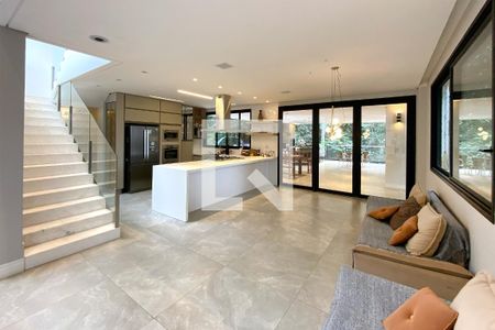 Sala de Jantar de casa de condomínio à venda com 5 quartos, 396m² em Bosque Residencial do Jambreiro, Nova Lima