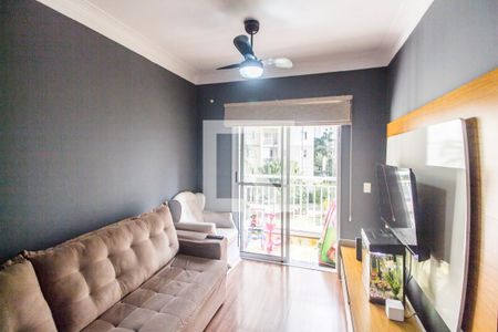Sala  de apartamento à venda com 3 quartos, 68m² em Jardim Tupanci, Barueri