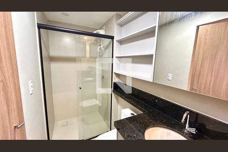 Banheiro de kitnet/studio para alugar com 1 quarto, 34m² em Vila Galvão, Guarulhos
