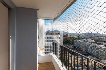 Varanda da Sala de apartamento para alugar com 2 quartos, 72m² em Praça da Bandeira, Rio de Janeiro