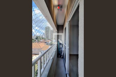 Varanda de kitnet/studio para alugar com 1 quarto, 24m² em Chácara Inglesa, São Paulo