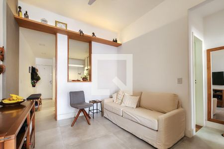 Sala de apartamento à venda com 1 quarto, 43m² em Flamengo, Rio de Janeiro