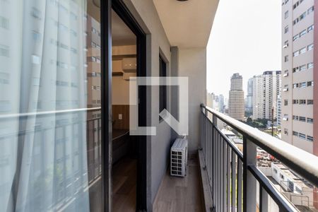 Varanda de kitnet/studio para alugar com 1 quarto, 25m² em Perdizes, São Paulo