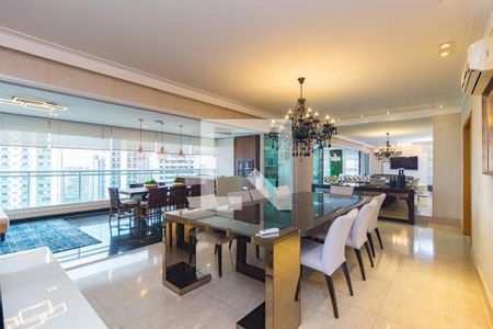 Sala de Jantar de apartamento para alugar com 4 quartos, 280m² em Jardim Analia Franco, São Paulo