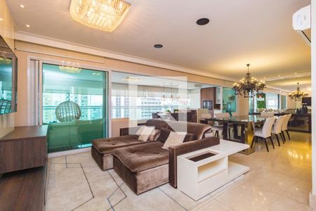 Sala de Estar de apartamento para alugar com 4 quartos, 280m² em Jardim Analia Franco, São Paulo