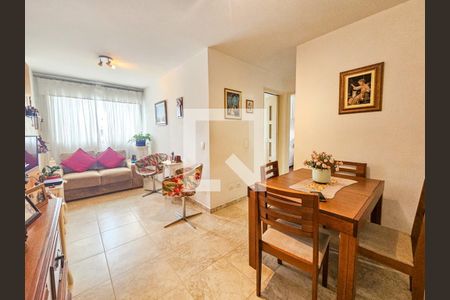 Sala de apartamento à venda com 2 quartos, 54m² em Brooklin, São Paulo