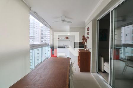 Varanda de apartamento para alugar com 2 quartos, 99m² em Vila Alzira, Guarujá