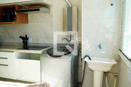 Cozinha e Área de Serviço de apartamento à venda com 2 quartos, 45m² em Vila Aricanduva, São Paulo