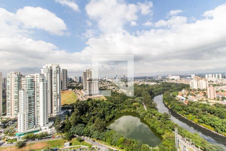 Vista da Varanda de apartamento para alugar com 2 quartos, 69m² em Alphaville Empresarial, Barueri