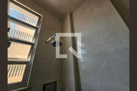 Banheiro da suíte  de apartamento à venda com 1 quarto, 41m² em Tijuca, Rio de Janeiro
