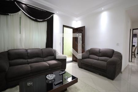 Sala de casa à venda com 4 quartos, 226m² em Jardim Santo Alberto, Santo André