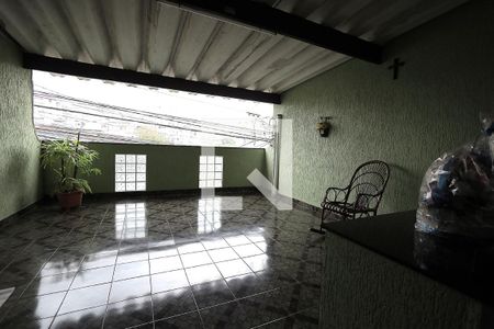 Varanda de casa à venda com 4 quartos, 226m² em Jardim Santo Alberto, Santo André