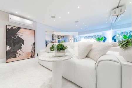 Sala de apartamento para alugar com 3 quartos, 184m² em Boqueirão, Santos