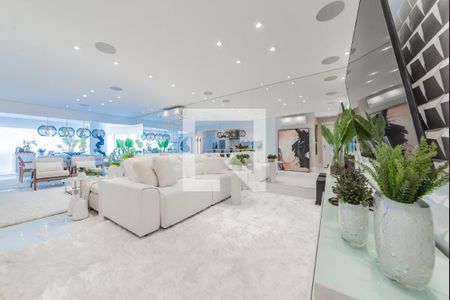 Sala de apartamento para alugar com 3 quartos, 184m² em Boqueirão, Santos