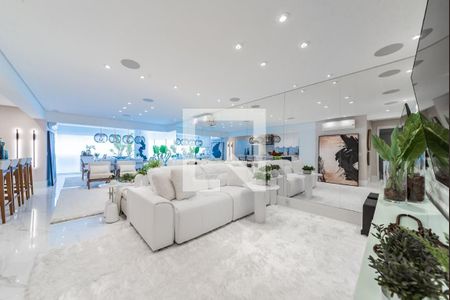 Sala de apartamento para alugar com 3 quartos, 184m² em Boqueirão, Santos