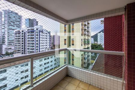 Sacada  de apartamento para alugar com 2 quartos, 74m² em Canto do Forte, Praia Grande
