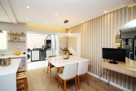 Sala de Jantar de casa de condomínio para alugar com 3 quartos, 90m² em Parque Dom Henrique, Cotia