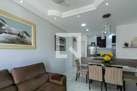 Sala de apartamento para alugar com 3 quartos, 72m² em Rudge Ramos, São Bernardo do Campo