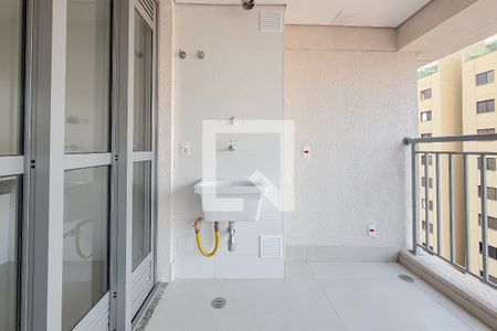 Varanda Gourmet e Área de Serviço de apartamento à venda com 2 quartos, 73m² em Vila Mariana, São Paulo