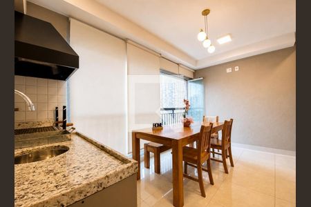 Sala de Jantar de apartamento à venda com 3 quartos, 117m² em Osvaldo Cruz, São Caetano do Sul
