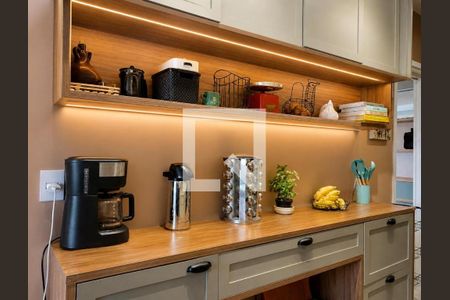 Cozinha de apartamento à venda com 3 quartos, 117m² em Osvaldo Cruz, São Caetano do Sul