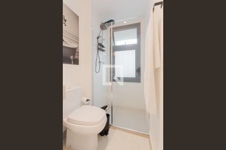Banheiro de kitnet/studio à venda com 1 quarto, 30m² em Jardim Paulista, São Paulo