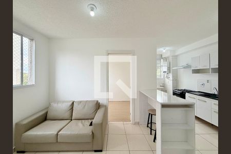 Sala  de apartamento para alugar com 2 quartos, 34m² em Usina Piratininga, São Paulo