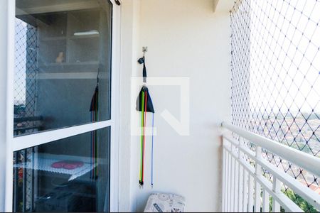 Varanda da Sala de apartamento à venda com 2 quartos, 50m² em Ponte Grande, Guarulhos