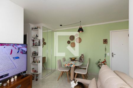 Sala de apartamento à venda com 2 quartos, 53m² em Parque Vitoria, São Paulo