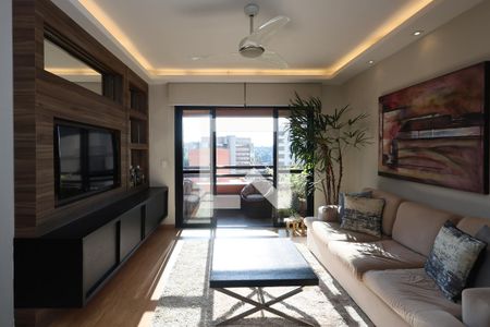 Sala  de apartamento para alugar com 3 quartos, 82m² em Real Parque, São Paulo