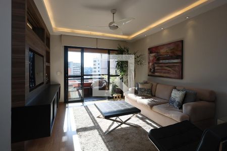 Sala  de apartamento para alugar com 3 quartos, 82m² em Real Parque, São Paulo