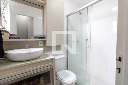 Banheiro da Suíte de apartamento à venda com 3 quartos, 67m² em Tristeza, Porto Alegre