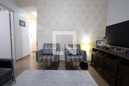 Sala de apartamento à venda com 2 quartos, 58m² em Vila Valparaíso, Santo André