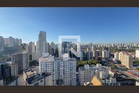 Vista da Sacada de apartamento para alugar com 1 quarto, 45m² em Cidade Monções, São Paulo