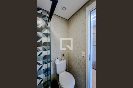 Banheiro de kitnet/studio à venda com 1 quarto, 26m² em Alto da Mooca, São Paulo